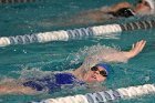 Swimming vs Babson  Wheaton College Swimming vs Babson College. - Photo By: KEITH NORDSTROM : Wheaton, Swimming, Babson